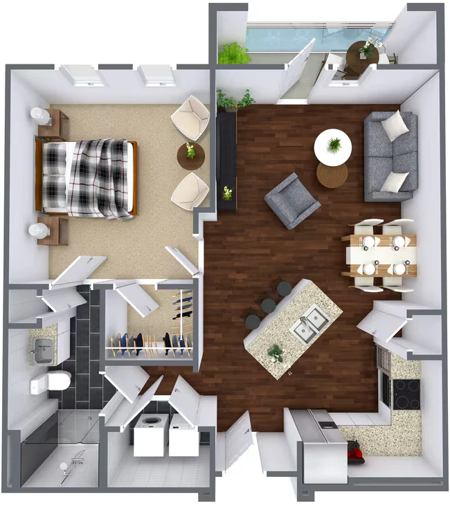 Unit 4304 4304 floor plan